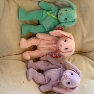 TY Flippity, Floppity, Hoppity Beanie Babies